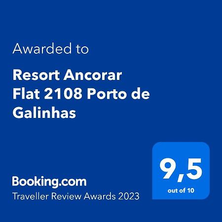 Ancorar Flat 2108 Porto De Galinhas Apartment ภายนอก รูปภาพ